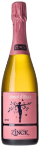 Crémant rosé vin biodynamique Zinck