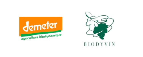 Logo Demeter et Biodyvin