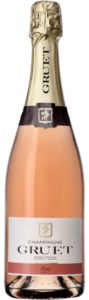 Champagne Gruet Brut Rosé nouvel an 2023