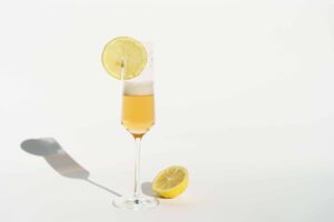 cocktail à base de champagne
