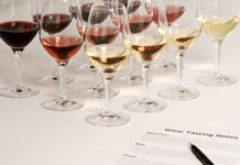 dégustation de vin à la maison
