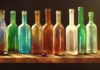 objet déco bouteille de vin