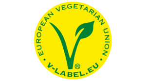v-label vegan logo