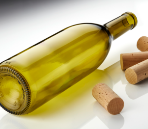 bouteille estampe vin écologie