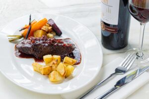 sauce au vin rouge